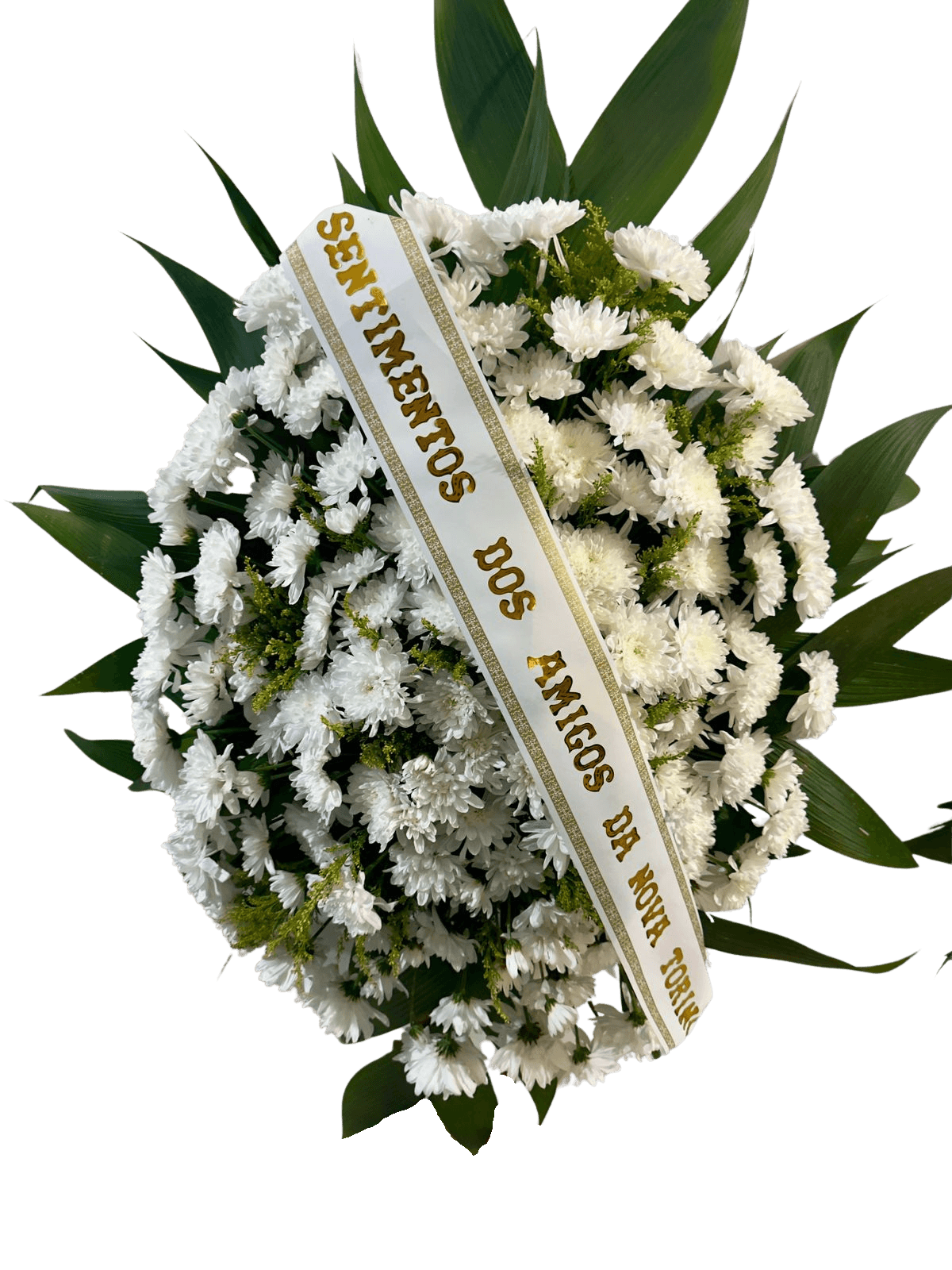 Coroa da Esperança — cor Branco e Verde