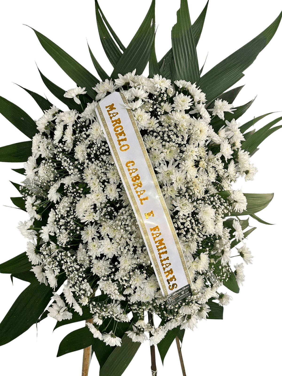 Coroa Clássica — cor Branco e Verde